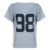 Y2k Digital Print Loose T-shirt Short Sleeve O Neck Basic Tee Summer Top Lady Outfits