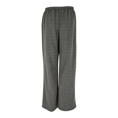 Trousers Autumn New Basic Straight Slim Pants Lady Simple Versatile Knitted Trousers