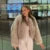 Ins Hot Brand Black Warm Cozy Cropped Faux Fur Coat Winter Street Short Fur Jacket