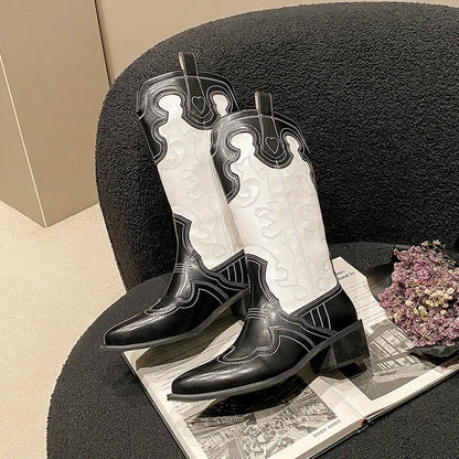 New Short Boots Autumn Shoes for Pointed Toe Heels Boots Outdoor
