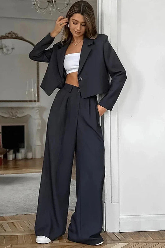 Autumn Winter Office Pants Set