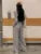 Korean 2-piece Pants Set Tracksuit Autumn New Hooded Zip-up Crop Top Long Pants Outfits