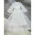Long Dress British Style Beading Single Breasted Design Gentle Temperament Dresses Spring Autumn