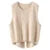 V-neck Sweater Vest Sleeveless Preppy Style Sweet Knitted Vest Female Pullover Waistcoat Fall Winter