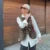 Leopard Printed Lace Up Top for V Neck Sleeveless Vest New Spring Summer Female High Street Wasitcoat