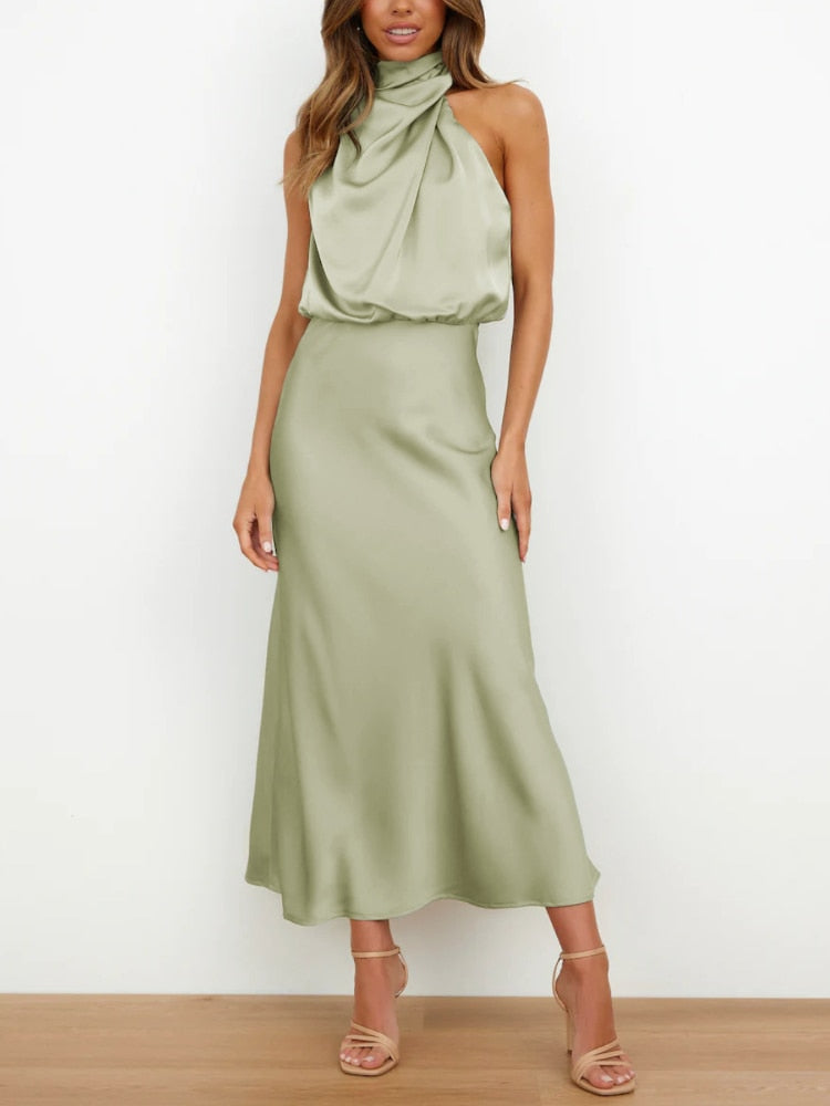 Sleeveless Off Shoulder Bodycon Maxi Dresses Wedding