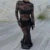 Lace Patchwork Long Dresses Slim Turtleneck Hollow Out Slit Party Dress Female Spring Slim See Through Robe New
