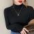 New Faux Cashmere Turtleneck Sweaters Autumn Winter Warm Pullover Slim Tops Knitted Sweater Jumper Soft Pull Female