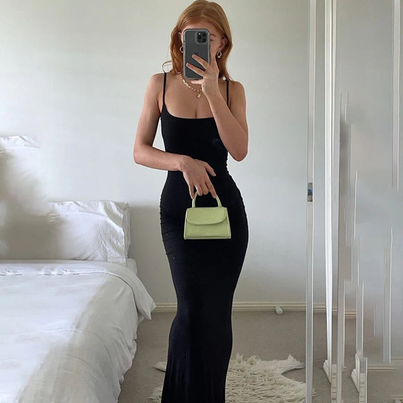 Bodycon Maxi Sleeveless Backless Party Club Sun Birthday Midi Dresses