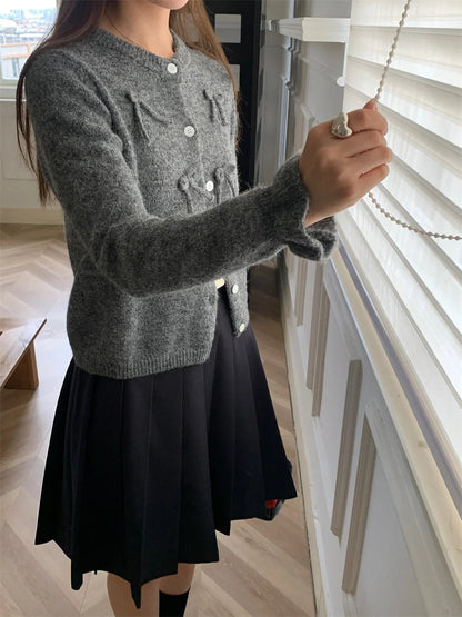 Sweet Coats Loose Office Lady Soft Autumn Ol Sweaters Knitted New Slim Daily
