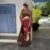 Printed Strapless Long Dresses Loose Off the Shoulder Sleeveless Beach Dress Summer Lady Vacation Robes