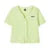Short-sleeved T-shirt Short Textured Earrings Summer New Tight Knitted Cardigan Coat Tops