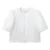 Stain Puff Sleeve Blouses Loose O-neck Single Breasted Shirts Female Summer Street Tops