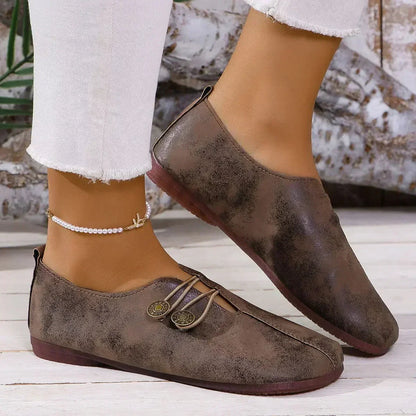 Jodi - Soft Suede Footcare Loafers