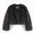 Street Gray Fluffy Short Faux Fox Fur Jacket Winter Hot Brand Thick Warm Eco Fur Coat Female