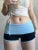 Contrast Pachwork Slim Shorts