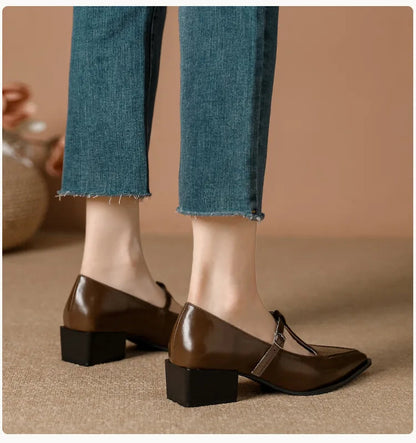 Shoes on Heels Female Footwear Pointed Toe Clogs Platform Shallow Mouth Sneaker Dress New Creepers S