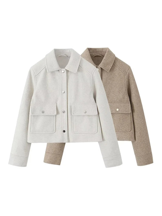 Autumn New ’s Wear European and American Style Loose and Slim, Versatile Short Jacket Coat 3046260