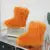 Harajuku Y2k Fluffy Furry Snow Boots Winter Thick Warm Outdoor Fur Boots Lotita Boot Shoes