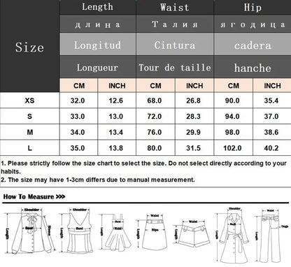 2 Piece Set Halter Tank Tops Sleeveless Slim Cropped Top Female High Waist Mini Skirts Shorts