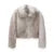 Exclusive Designer Winter Gradient Faux Peacock Fur Coat Furry Tassels Fur Jackets Y3k Outerwears