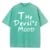 Pink Letter Design Washed T Shirt Cotton T-shirts Soft Mineral Tees Girl Loose Female Tee Tops Y2k
