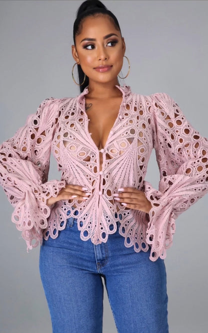 Suzanna Lace Blouse