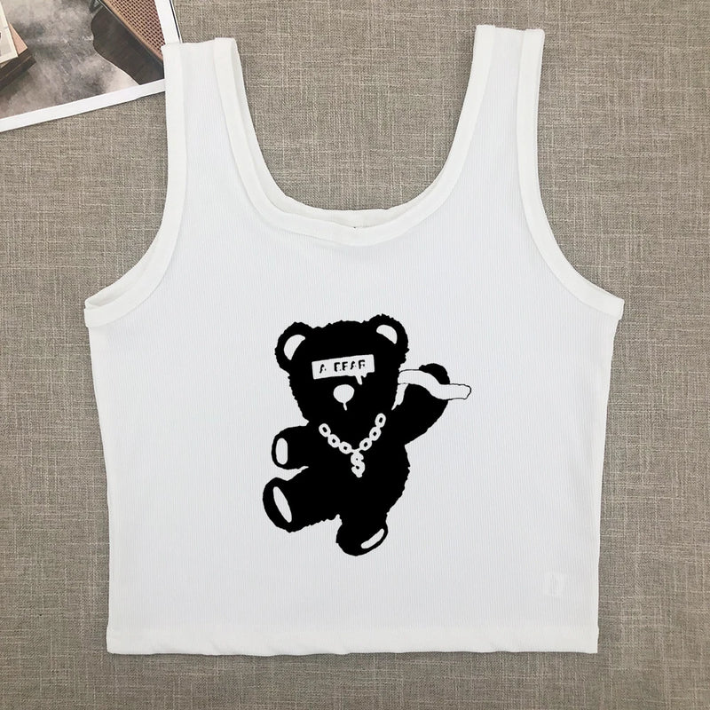 Short-sleeved T-shirt Pure Cotton Summer New Spice High Waist Slim Short Crop Clothing Tide Sweet and Spicy