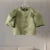 Stain Puff Sleeve Blouses Loose O-neck Single Breasted Shirts Female Summer Street Tops