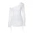 Y2k Off Shoulder Dress 2000s Sheer Drawstring Ruched Long Sleeve Mini Dress Vacation Party Dresses Beach Cover Up