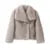 Winter Iconic Blogger Fluffy Square Collar Faux Fur Coat Ins Hot Fox Fur Jacket Outerwear
