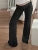 Drawstring Low Waist Straight Pants Basic Jogger Sweatpants