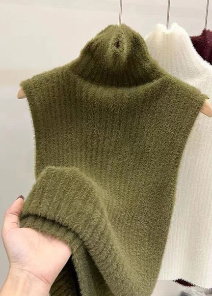 Mulberry Turtleneck Ma Hai Mao Knit Sweaters Spring Ta040