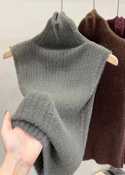Mulberry Turtleneck Ma Hai Mao Knit Sweaters Spring Ta040