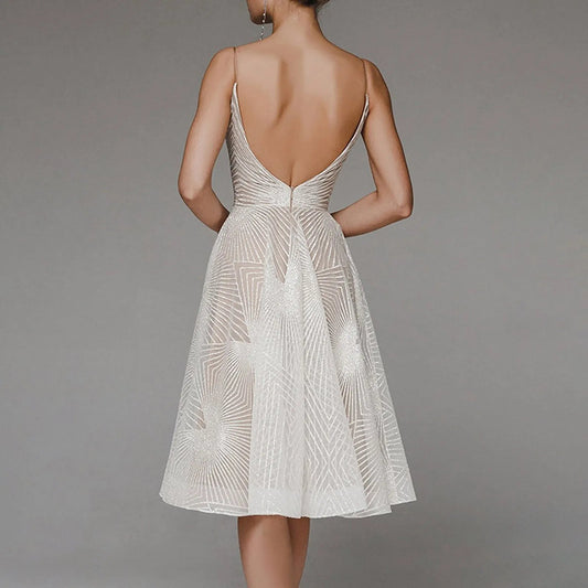 Long Formal Party Midi Dress