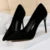 Shoes 9 Cm Heels Suede Woman Pumps Pointed Toe High Heels Stiletto Party Shoes Wedding Shoes Large Size 43