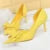 Shoes Bow-knot Woman Pumps Stiletto 10.5 Cm Basic Pump Pointed Toe Classic Pumps High Heels Shoes