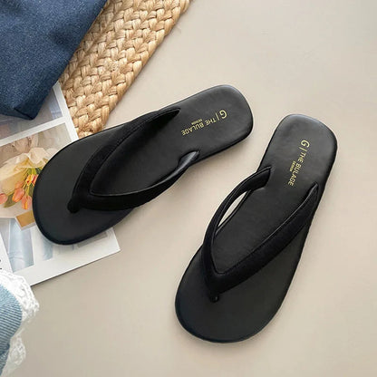 Summer Candy Color Slipper Slip on Flip Flop Shoes Soft Flat Heel Outdoor Beach Slide New Woman