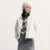 Coat Antistatic Polar Fleece Loose New Winter Stand-up Collar Raglan Sleeve Jacket