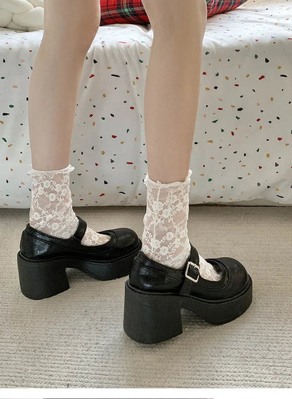 Shoes Woman Comfortable and Allmatch Shallow Mouth Female Sneakers Round Toe Clogs Platform Flats on Heels New R