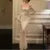 Lace Maxi Dresses for Off Shoulder Bodycon Mermaid Autumn Birthday Evening Party Prom Robe Vestidos Mujer New