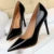 Shoes Woman Pumps Patent Leather High Heels Stiletto Heels Occupation Ol Office Shoes Heels 43