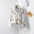 Leopard Print Faux Fur Short Coat Puff Plush Lapel Loose Button Jacket Female Winter Thick Warm Outerwear