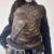Y2k Fairy Cyber Grunge T-shirts for Skull Graphic Print Long Sleeve Tees 90s E- Gothic Emo Tops Clothes
