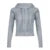 Knitted Autumn Winter ��s Sweats Cardigan Long Sleeve Ribbed Causal Basic S Zip Up Hooded Coat