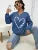 The Great Love at the Edge of Butterflies Design Sweatshirt Female Fleece Crewneck Hooded Street Autumn Pullover New Sportswear