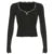 Ruched Lace Trim Square Collar T-shirt Slim Long Sleeve Hotsweet Retro Autumn New Top Tees