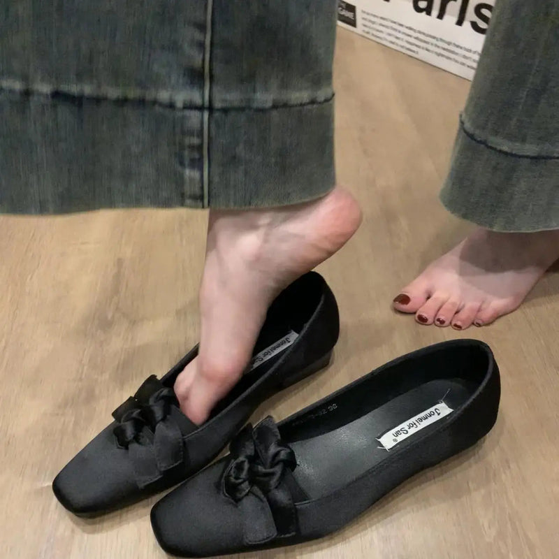 Summer Shoes Bowknot Butterfly Modis Comfortable Pink Spring Butterflyknot Bowknot Summer Shoes L