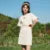 Dress Letter T-shirt Color New Summer Short Suit Two-piece Set