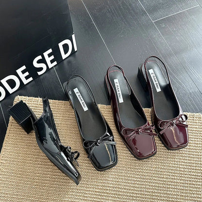 Summer Cover Toe Sandals Causal Street Style Dress Singbacks Mules Shoes Zapatos De Mujer
